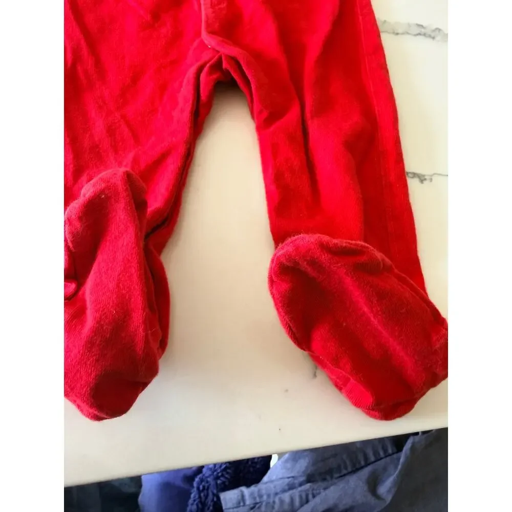 Polo Ralph Lauren Baby Boys Red Blue Striped Cotton Coverall